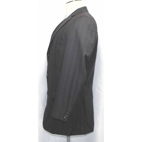 Hugo Boss Rossellini Cinemau 3 Button Superfine 120 Wool Jacket Size 42 Long - Picture 5 of 11